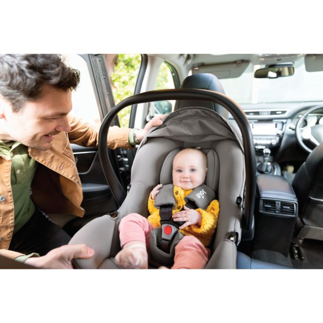 Joie - scoica auto i-snug 2 cu tetiera reglabila, 40-75 cm, moonlight, testata adac si certificata r129 bbbc1817camnl000