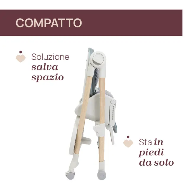 Scaun de masa Chicco Polly Armonia Greenery, 0luni+ CHC8714060-8