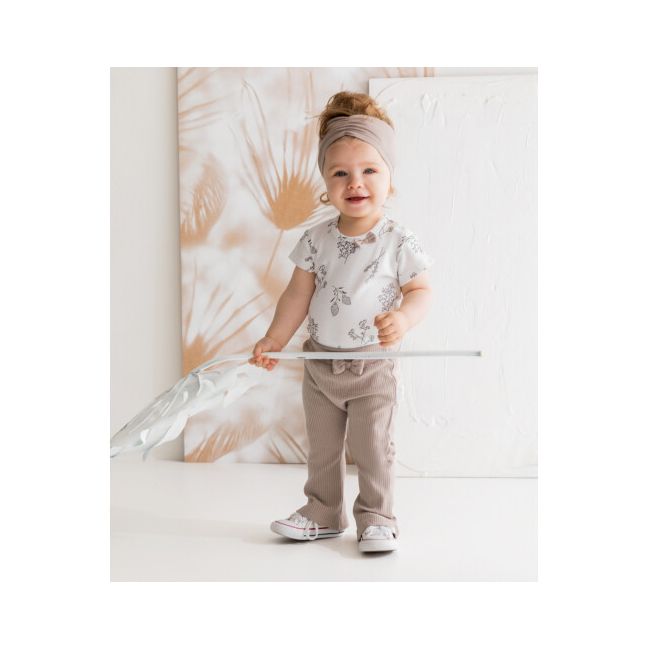 Pantalon evazat de bumbac colectia Nicol "Gaja" (183017) mar. 62 PMICNICOL-183017-62