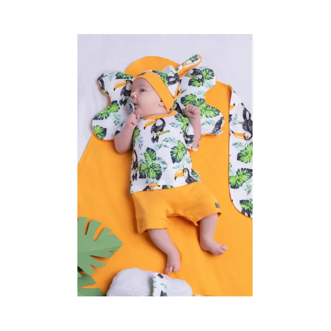 Romper de vara pentru bebelusi colectia Nicol "Tukan" (186152) mar. 68 PMICNICOL-186152-68