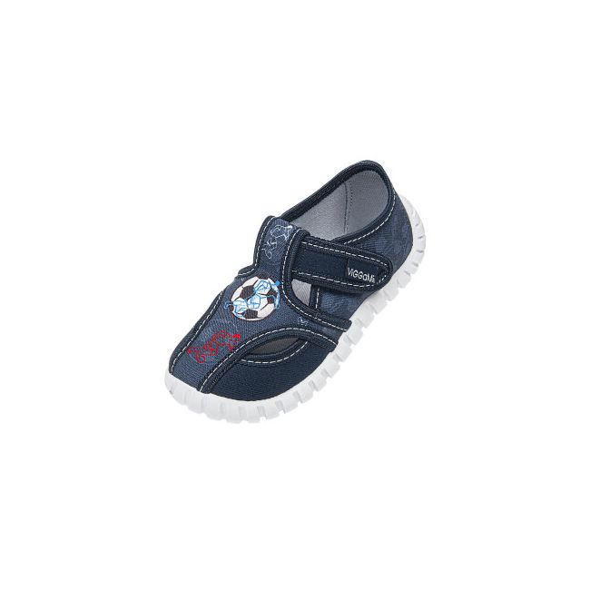 Pantofi cu interior de bumbac pentru baieti Vi-GGa-Mi Tubis Fotbal marimea 24 PMICVGM.51TUBIS.24
