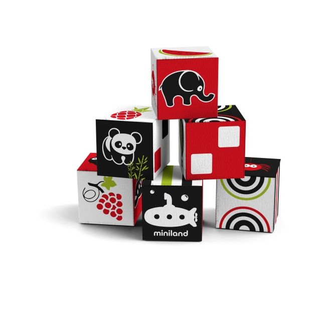 Set 6 cuburi educationale pentru bebelusi ml97313