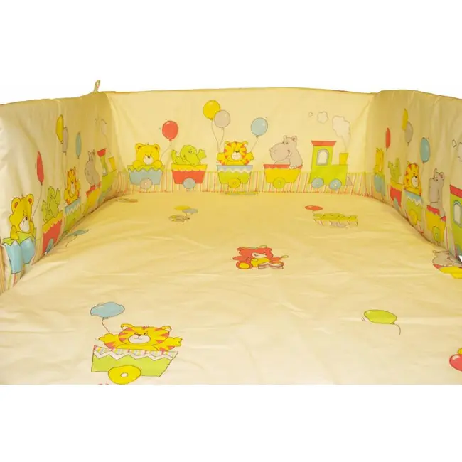 Aparatoare Laterala MyKids Trenulet Galben 120x60 - MYK00003815