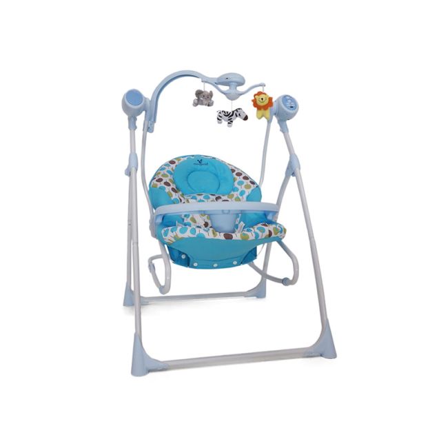 Leagan Electric Bebelusi CANGAROO Swing Star Albastru - MYK00004255