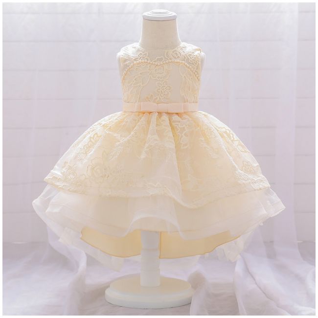 Rochita eleganta ivoire cu trena mbt1939xz-3-de