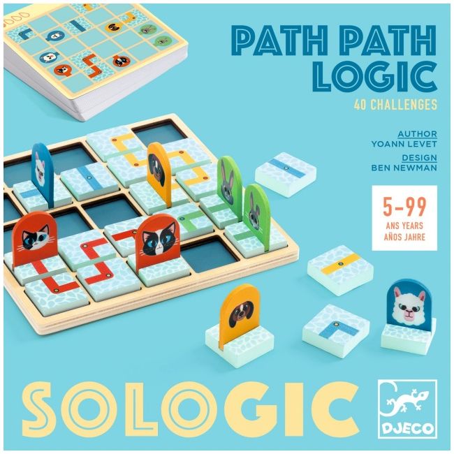 Joc de logica path path logic, djeco dj00811