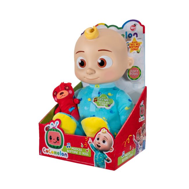 CoComelon - Bebelus interactiv JJ, cu muzica de leagan si sunete BKFCMW0016