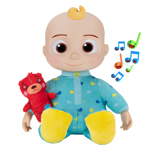 CoComelon - Bebelus interactiv JJ, cu muzica de leagan si sunete BKFCMW0016