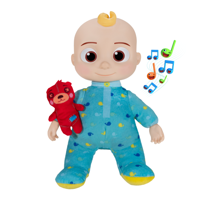 CoComelon - Bebelus interactiv JJ, cu muzica de leagan si sunete BKFCMW0016