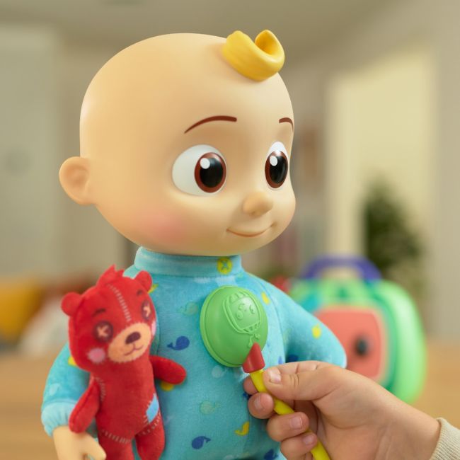 CoComelon - Bebelus interactiv JJ, cu muzica de leagan si sunete BKFCMW0016