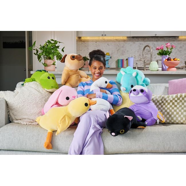 Hug a lumps - Jucarie de plus super-moale, Duck (Baile), Ratusca BKF14901G