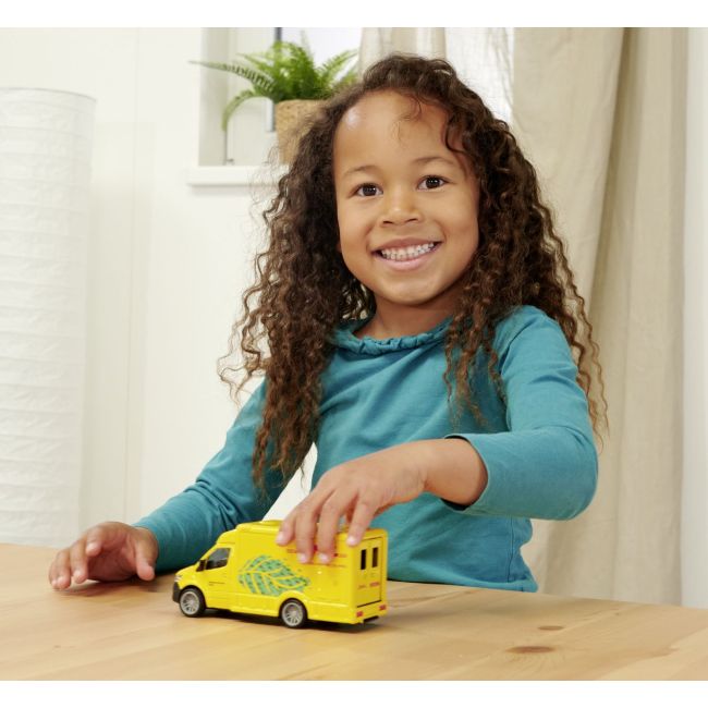 MAJORETTE TRANSPORTOR MERCEDES BENZ DHL VIV213742000
