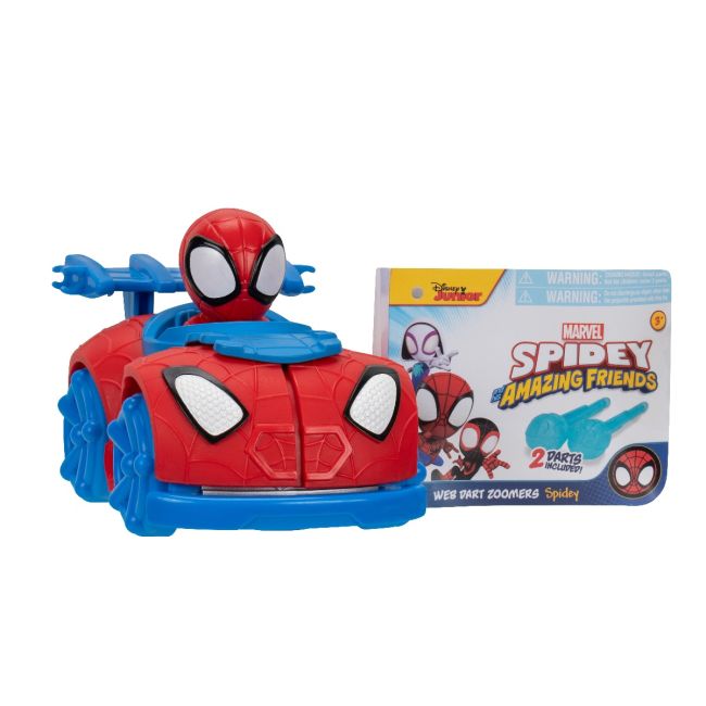 Paienjenelul Marvel - Vehicul cu lansator de sageti, figurina inclusa, diverse modele BKFSNF0287