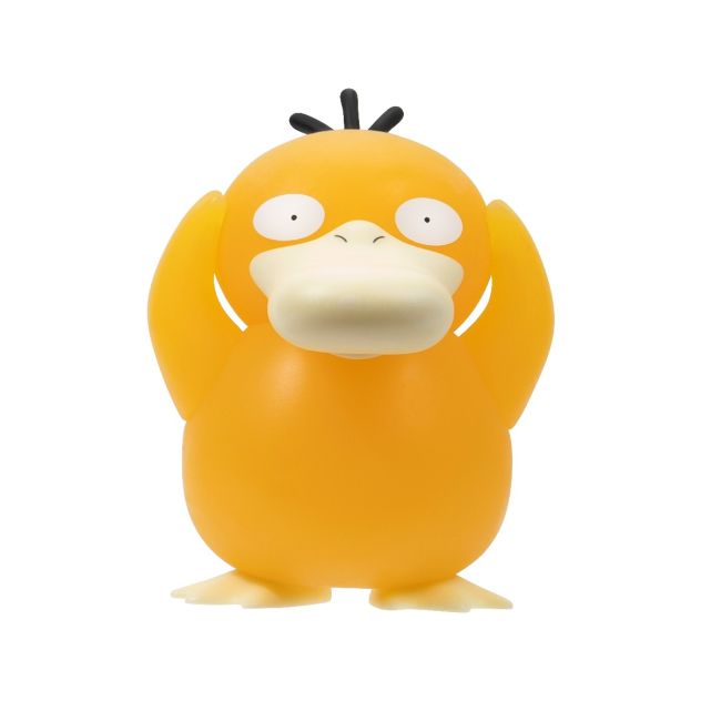 Pokemon - Figurina de actiune Select 7.5 cm, Translucent, Psyduck W6 BKFPKW3930