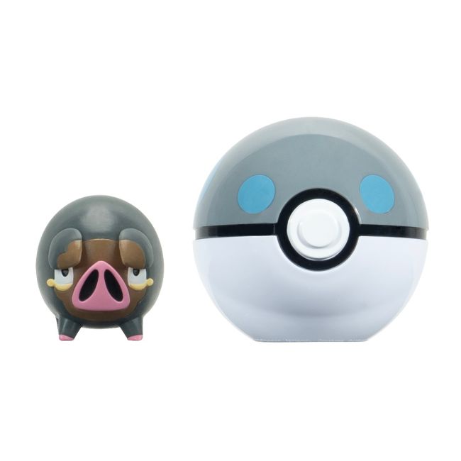 Pokemon - Set 2 figurine Clip n Go, Lechonk with Heavy Ball W18 BKFPKW3633