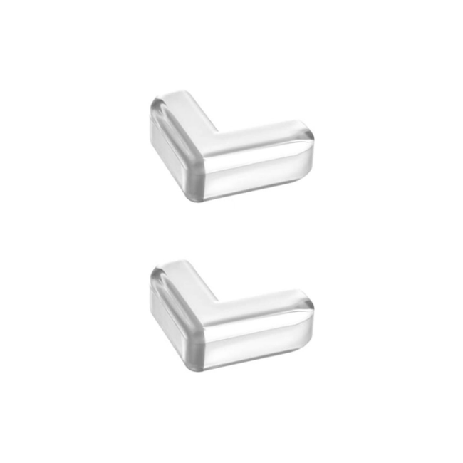 Set 2 aparatori din silicon pentru colturi 4x4x1.5 cm Ikonka IK6861 BBJIK6861_Initiala