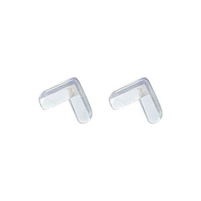Set 2 aparatori din silicon pentru colturi 4x4x1.5 cm Ikonka IK6861 BBJIK6861_Initiala