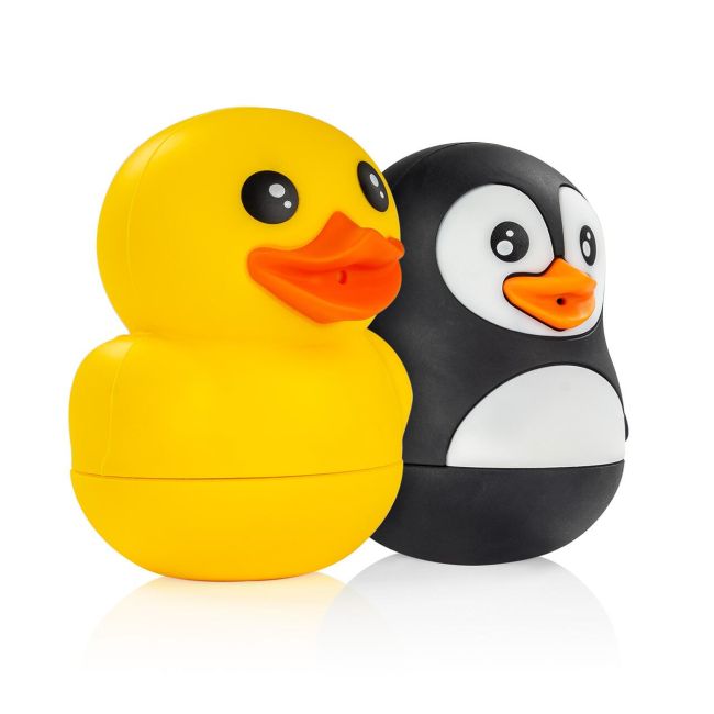 Set jucarii de baie din silicon pentru bebelusi MyHappyBath Toys , 6+ luni, Reer 76093