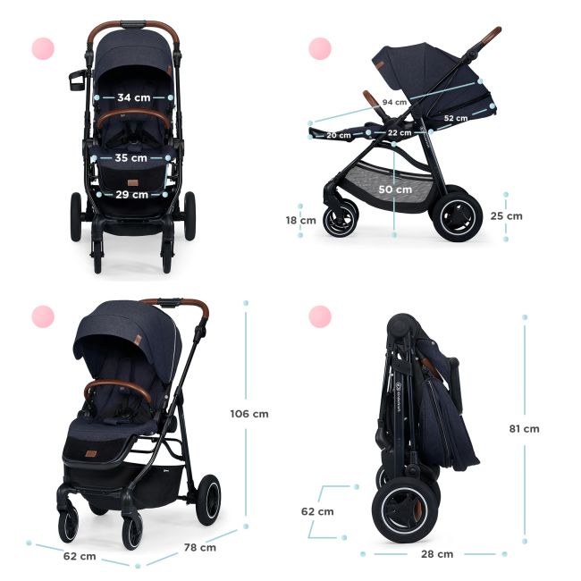 CARUCIOR KINDERKRAFT ALL ROAD, IMPERIAL BLUE VIVKKWALRONAV0000