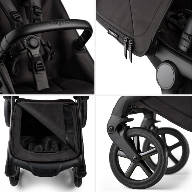 Carucior Bugaboo Fox 5 Noir Limited Edition Black Moonlight 2 in 1 ERFBG100051092