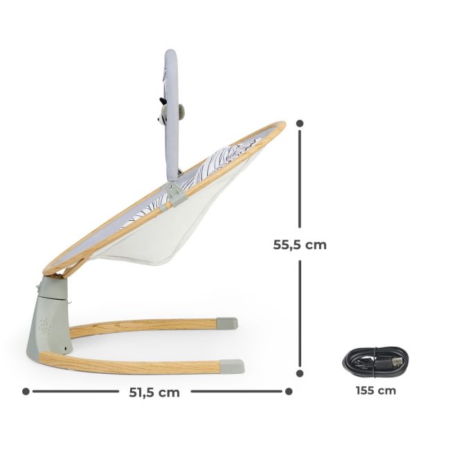 LEAGAN ELECTRIC 2 IN 1 KINDERKRAFT LUMI, GREY VIVKBLUMI00GRY0000