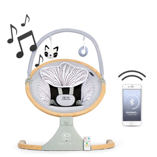 LEAGAN ELECTRIC 2 IN 1 KINDERKRAFT LUMI, GREY VIVKBLUMI00GRY0000