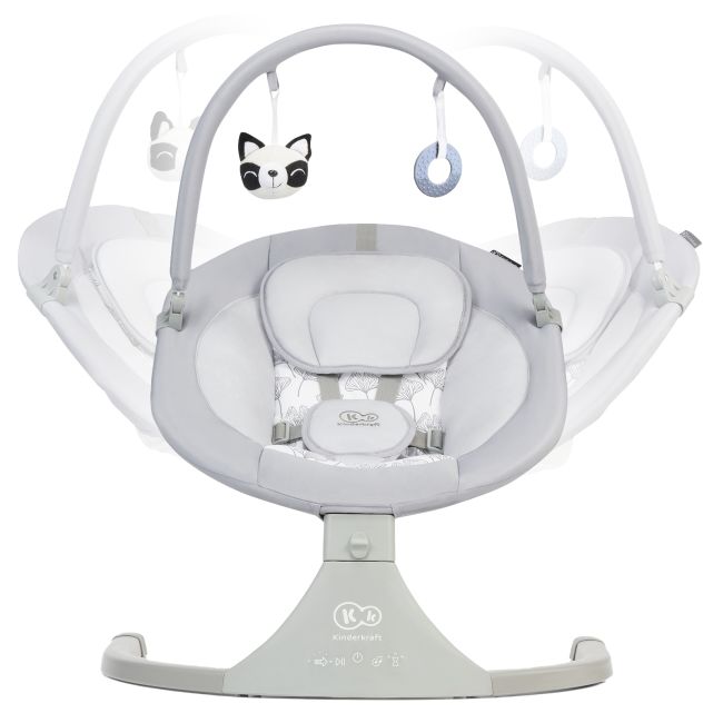 LEAGAN ELECTRIC KINDERKRAFT LULI, 2 IN 1, GREY VIVKKBLULIGRY0000