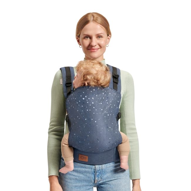 MARSUPIU ERGONOMIC KINDERKRAFT NINO, PANA LA 20 KG, CONFETTI DENIM VIVKNNINOCODEN0000