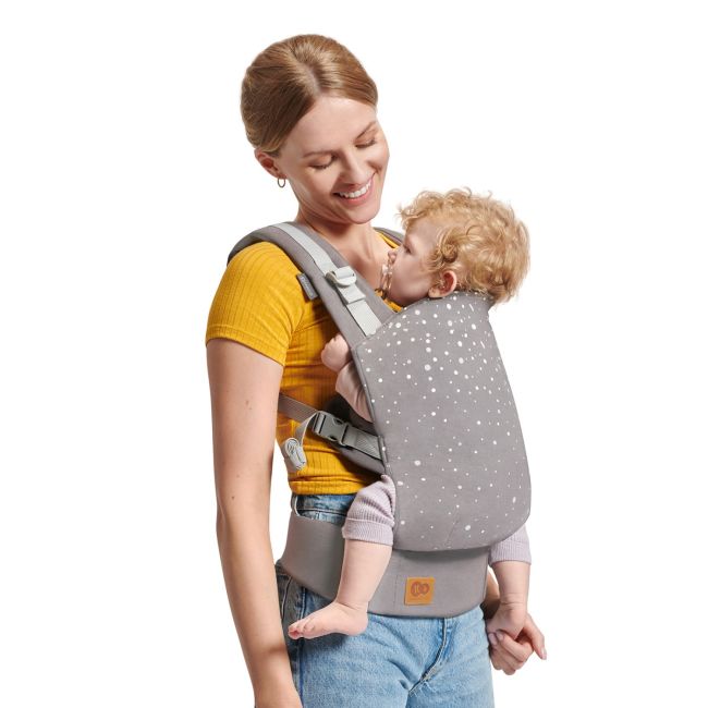 MARSUPIU ERGONOMIC KINDERKRAFT NINO, PANA LA 20 KG, CONFETTI GREY VIVKNNINOCOGRY0000