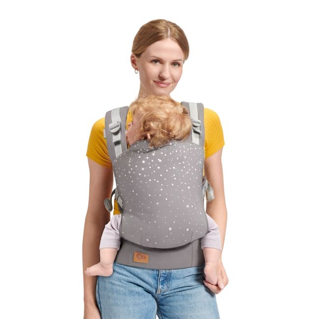 MARSUPIU ERGONOMIC KINDERKRAFT NINO, PANA LA 20 KG, CONFETTI GREY VIVKNNINOCOGRY0000