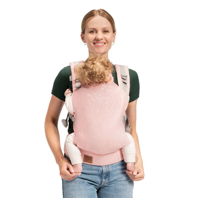 MARSUPIU ERGONOMIC KINDERKRAFT NINO, PANA LA 20 KG, CONFETTI PINK VIVKNNINOCOPNK0000