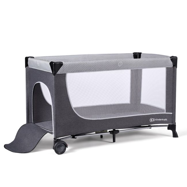 PATUT DE CALATORIE KINDERKRAFT LEODY, CU ACCESORII, GREY VIVKCLEOD00GRY00AC