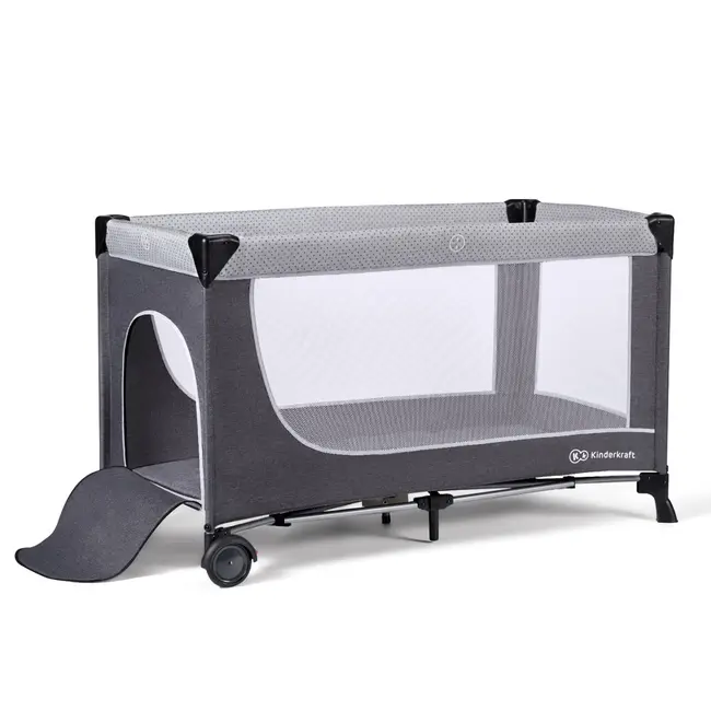 PATUT DE CALATORIE KINDERKRAFT LEODY, CU ACCESORII, GREY VIVKCLEOD00GRY00AC