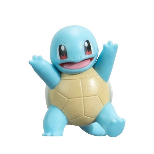 Pokemon - Set 2 figurine Clip n Go, Squirtle #3 with Poké Ball W18 BKFPKW3636