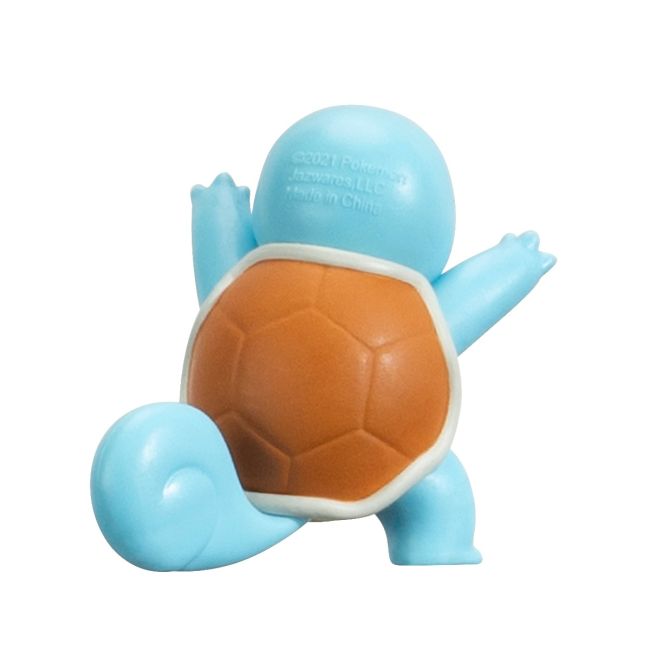 Pokemon - Set 2 figurine Clip n Go, Squirtle #3 with Poké Ball W18 BKFPKW3636