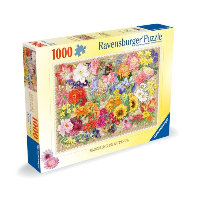Ravensburger - Puzzle flori 1000 piese design nou ARTRVSPA00121