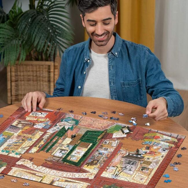 Ravensburger - Puzzle librarie 1500 piese design nou ARTRVSPA00728