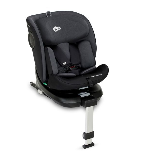 SCAUN AUTO I-SIZE, 40-150 CM, KINDERKRAFT I-360, BLACK VIVKCI36000BLK0000