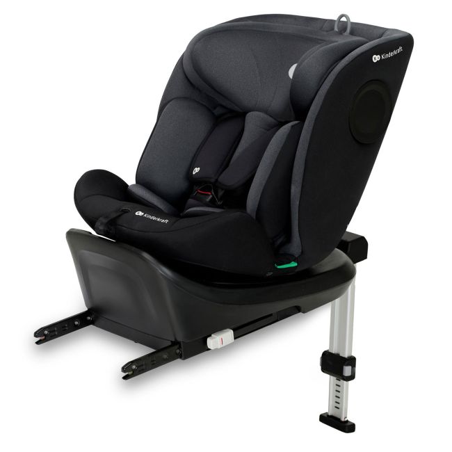 SCAUN AUTO I-SIZE, 40-150 CM, KINDERKRAFT I-360, BLACK VIVKCI36000BLK0000