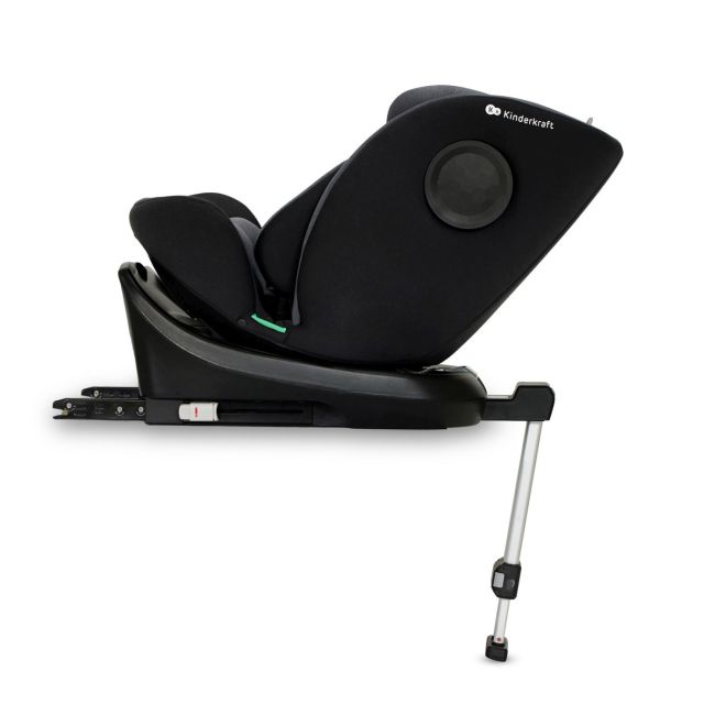 SCAUN AUTO I-SIZE, 40-150 CM, KINDERKRAFT I-360, BLACK VIVKCI36000BLK0000