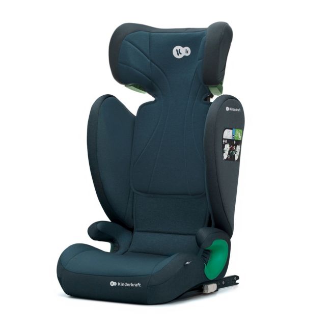 SCAUN AUTO KINDERKRAFT JUNIOR FIX2, I-SIZE 100-150 CM, HARBOR BLUE VIVKCJUFI20BLU0000