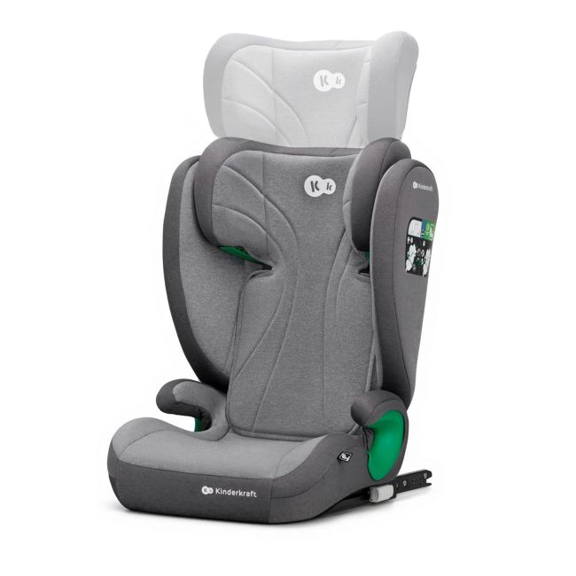 SCAUN AUTO KINDERKRAFT JUNIOR FIX2 I-SIZE, 100-150 CM, ROCKET GREY VIVKCJUFI20GRY0000