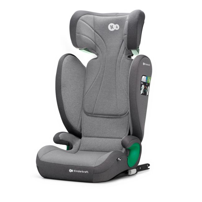 SCAUN AUTO KINDERKRAFT JUNIOR FIX2 I-SIZE, 100-150 CM, ROCKET GREY VIVKCJUFI20GRY0000