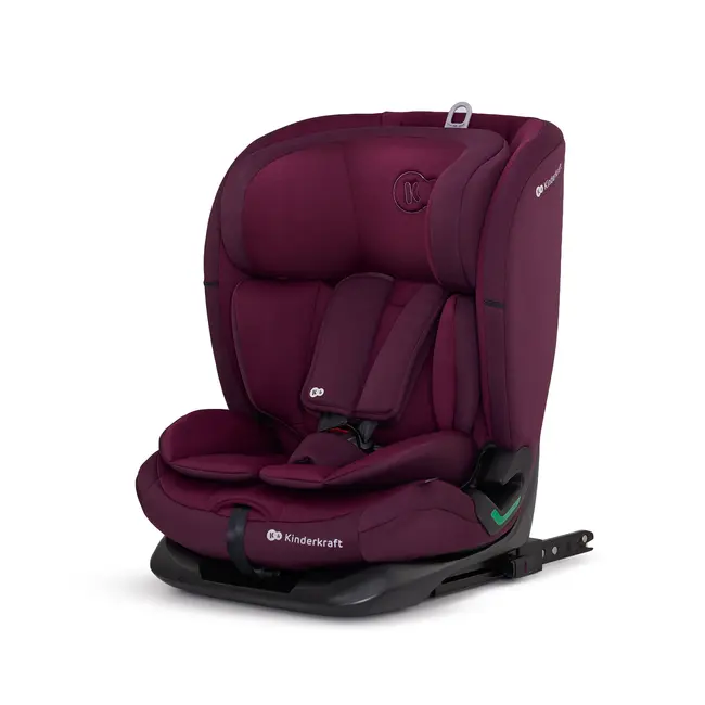 SCAUN AUTO KINDERKRAFT ONETO 3 I-SIZE, 76-150 CM, CHERRY PEARL VIVKCONE300RED0000