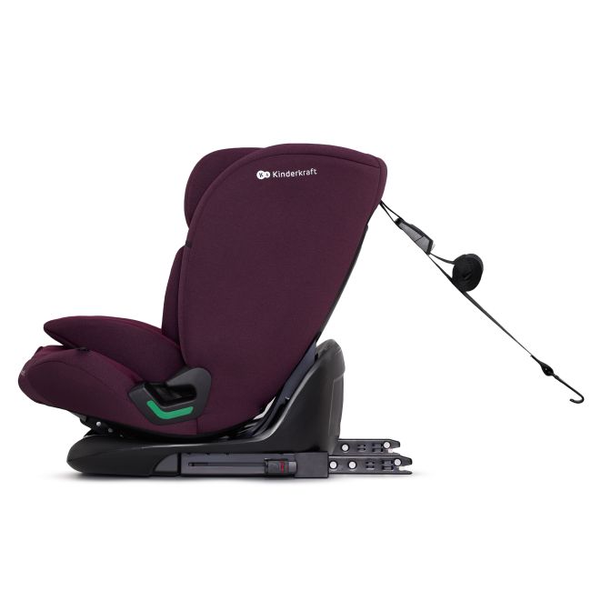 SCAUN AUTO KINDERKRAFT ONETO 3 I-SIZE, 76-150 CM, CHERRY PEARL VIVKCONE300RED0000