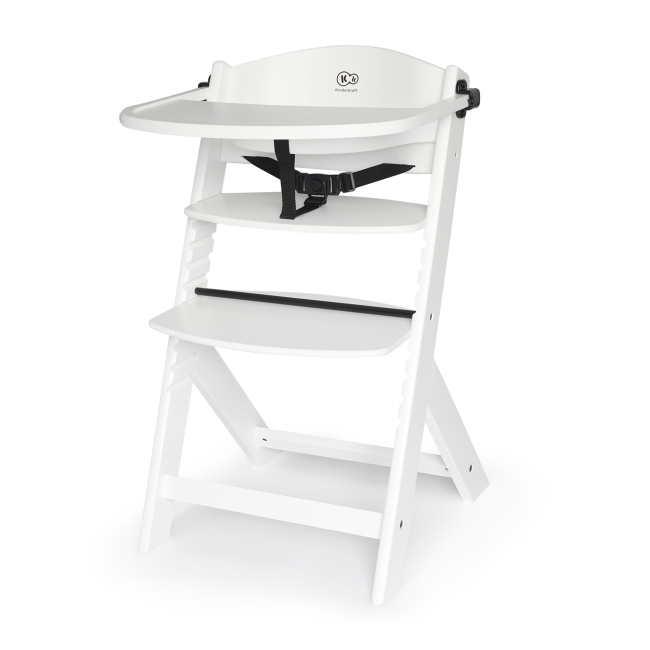 SCAUN DE MASA KINDERKRAFT ENOCK, 3 IN 1, FULL WHITE VIVKKKENOCWHTF000