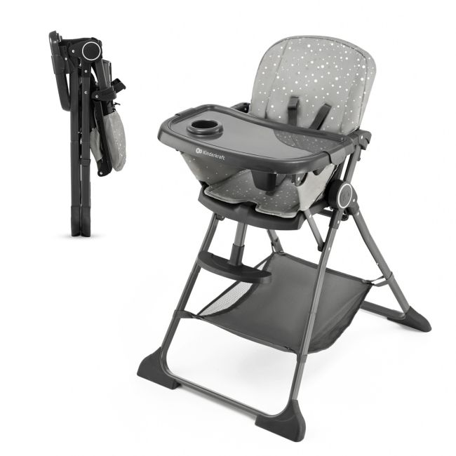 SCAUN DE MASA KINDERKRAFT FOLDEE, PLIABIL, GREY VIVKHFOLD00GRY0000