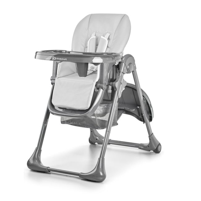 SCAUN DE MASA KINDERKRAFT TASTEE, PLIABIL, GREY VIVKHTAST00GRY0000