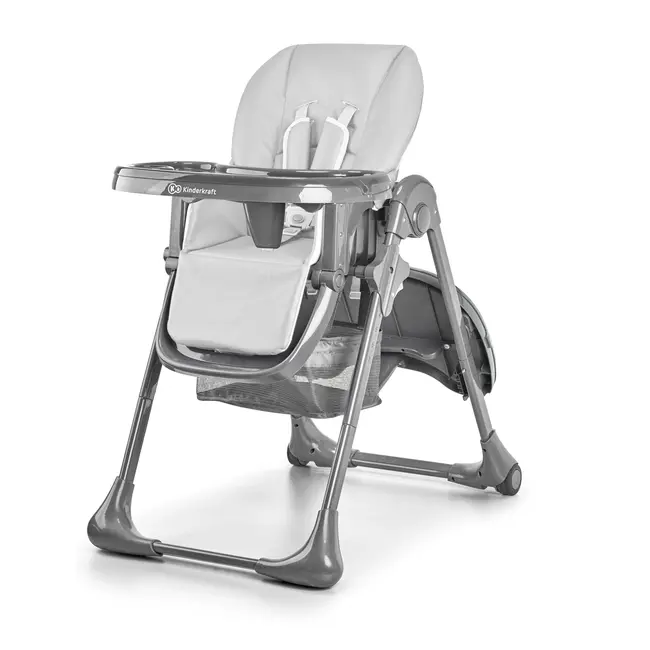 SCAUN DE MASA KINDERKRAFT TASTEE, PLIABIL, GREY VIVKHTAST00GRY0000