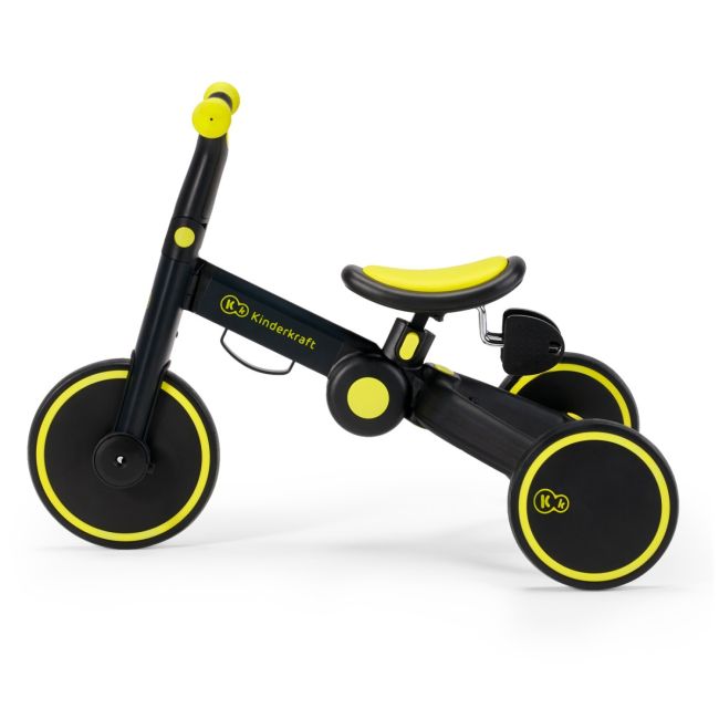 BICICLETA DE ECHILIBRU / TRICICLETA KINDERKRAFT 4TRIKE, BLACK VOLT VIVKR4TRI00BLK0000